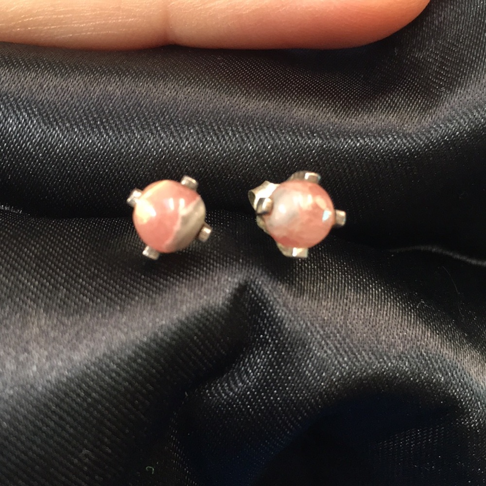Rose Stone Earrings